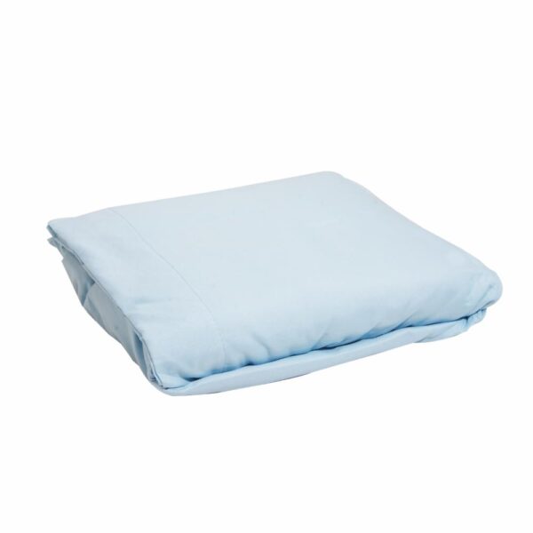 Juego De Sábanas Microfibra Celeste ZIBA HOME 2 1/2 Plazas - Imagen 2