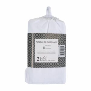 Fundas De Almohada Pack X 2 Blanco ZIBA HOME 70 X 50 Cm
