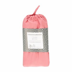 Funda De Almohada Rosado ZIBA HOME 70 X 50 Cm