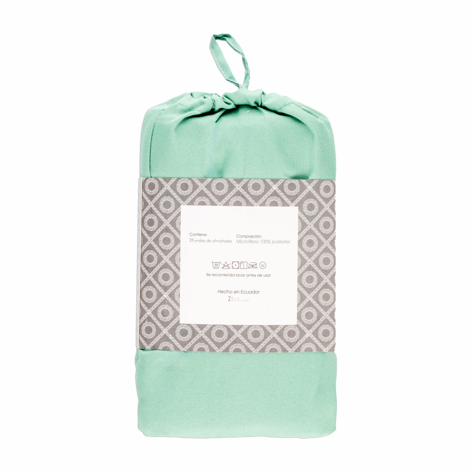 Funda De Almohada Menta ZIBA HOME 70 X 50 Cm