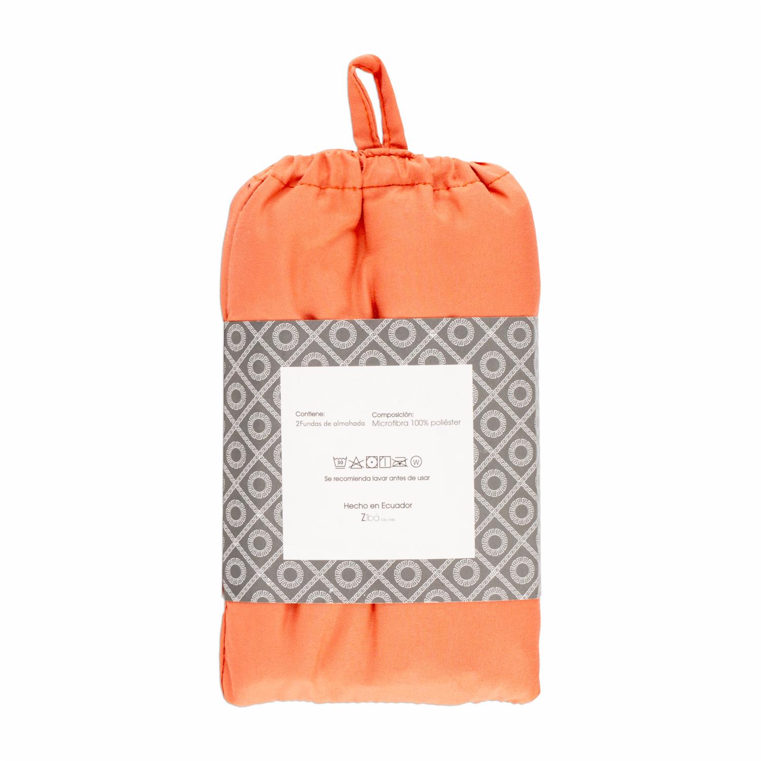 Funda De Almohada Terracota ZIBA HOME 90 X 50 Cm - Imagen 2