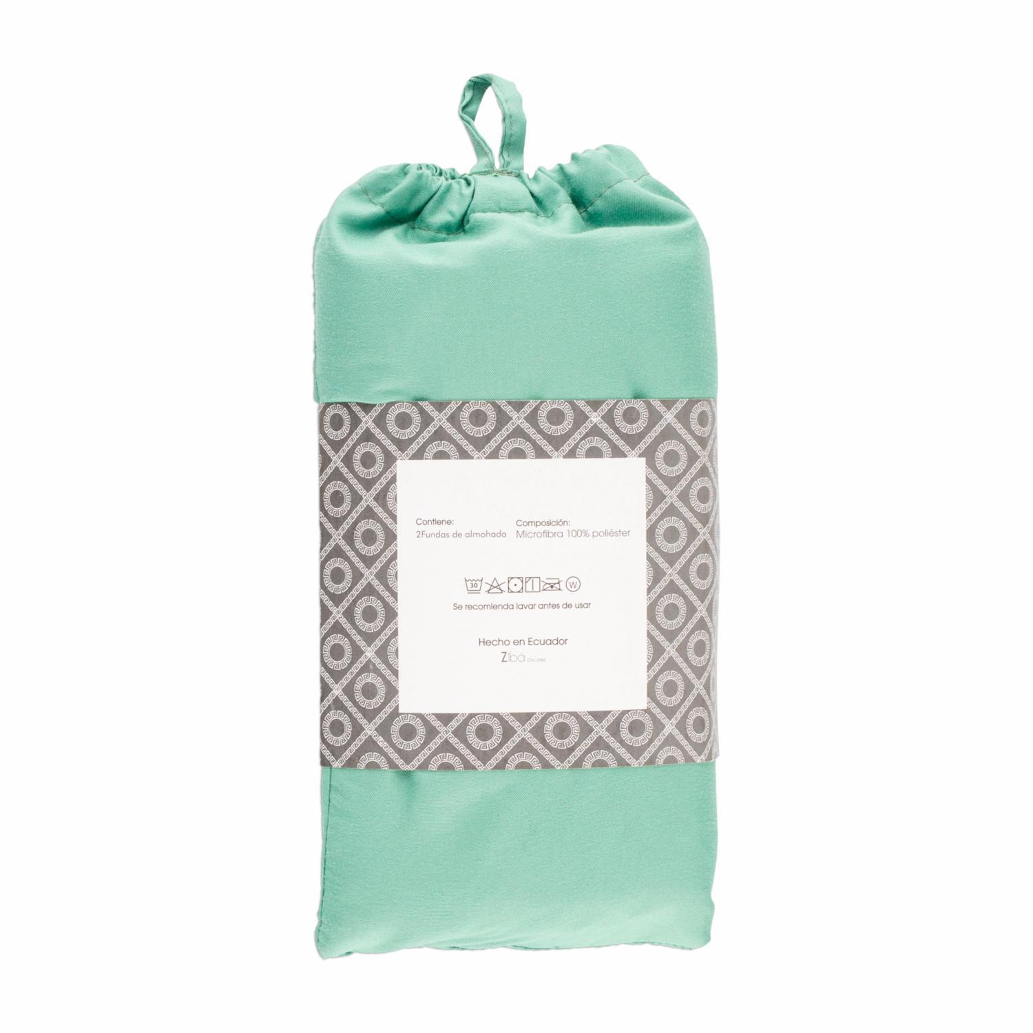 Funda De Almohada Menta ZIBA HOME 90 X 50 Cm
