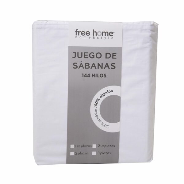 Juego De Sábanas Polialgodón Rosa Madera ZIBA HOME - Imagen 4