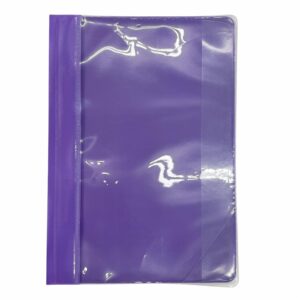 Carpetas Tipo Oficio Transparente Color Lila LANCER Unidad