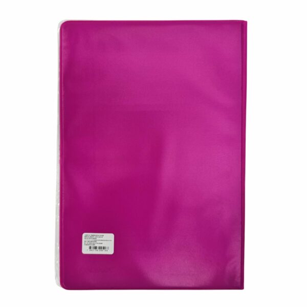 Carpetas Tipo Oficio Transparente Color Fucsia LANCER Unidad - Imagen 3