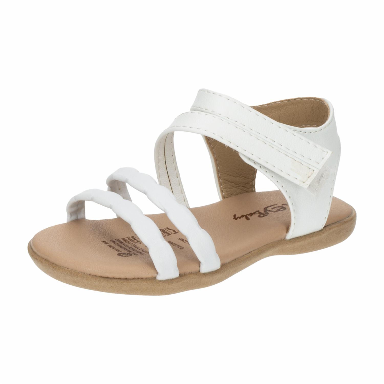 Sandalias Blancas Con Tiras Hacia Talón REY - Imagen 5