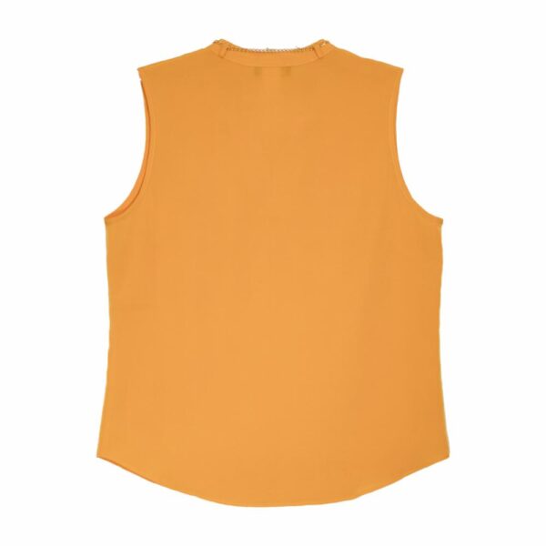 Blusa Sin Manga Naranja TREND & STYLE - Imagen 2
