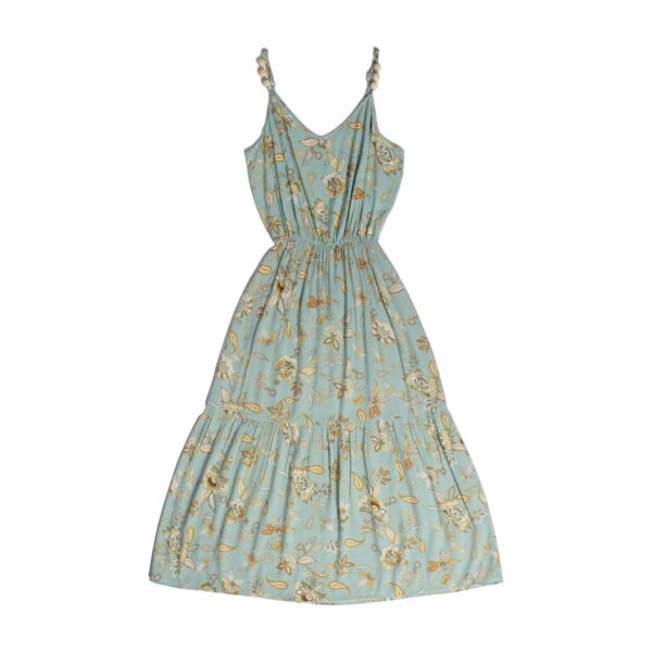 Vestido Cuello Redondo Cintura Descubierta TREND & STYLE - Imagen 4