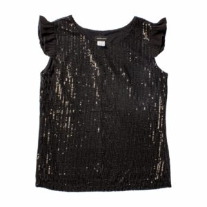 Blusa Cuello Halter Sin Mangas Con Lentejuelas TREND & STYLE