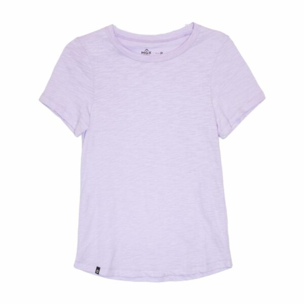 Camiseta Cuello Redondo Flam Lila MGX BASIC - Imagen 5