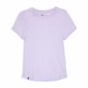 Camiseta Cuello Redondo Flam Lila MGX BASIC