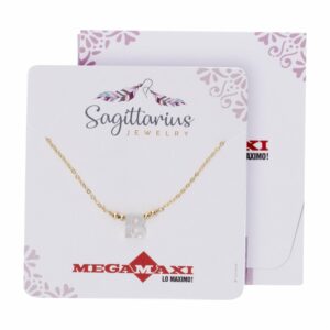 Collar Para Dama Diseño Nácar Con Dije Letra B SAGITTARIUS JEWERLY Unidad