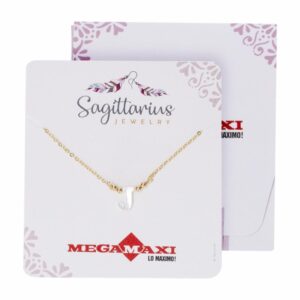 Collar Para Dama Diseño Nácar Con Dije Letra J SAGITTARIUS JEWERLY Unidad