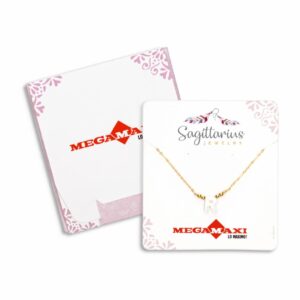 Collar Para Dama Diseño Nácar Con Dije Letra R SAGITTARIUS JEWERLY Unidad