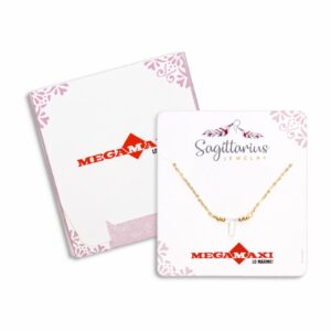 Collar Para Dama Diseño Nácar Con Dije Letra T SAGITTARIUS JEWERLY Unidad