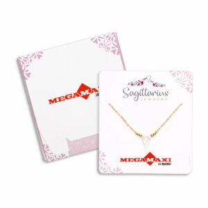 Collar Para Dama Diseño Nácar Con Dije Letra V SAGITTARIUS JEWERLY Unidad