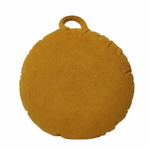 Cojín Sin Cierre Con Relleno Mostaza POMAROSA 40 Cm