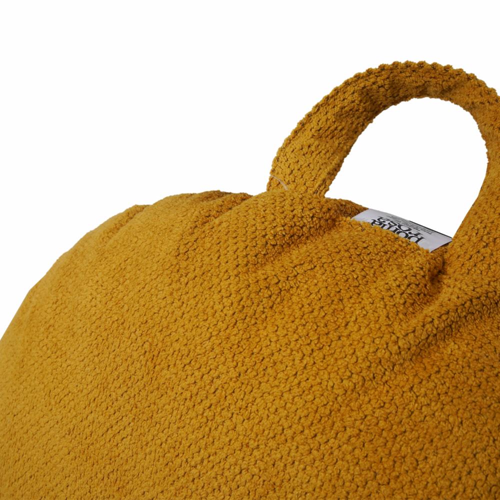 Cojín Sin Cierre Con Relleno Mostaza POMAROSA 40 Cm - Imagen 2