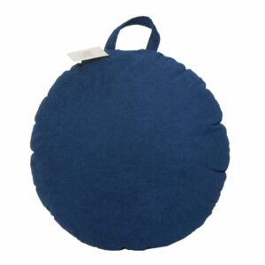 Cojín Sin Cierre Con Relleno Azul POMAROSA 40 Cm