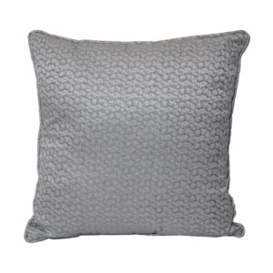 Cojín Con Cierre Brocado Menta POMAROSA 45 Cm