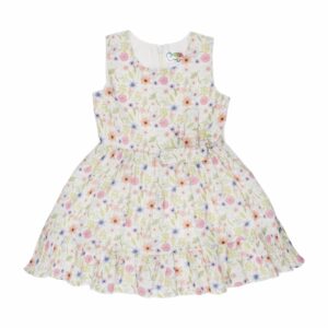 Vestido Manga Corta Floreado TOP BABY