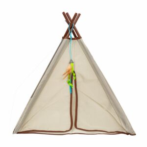 Juguete Para Gato Colgante Con Plumas SMARTYKAT Unidad