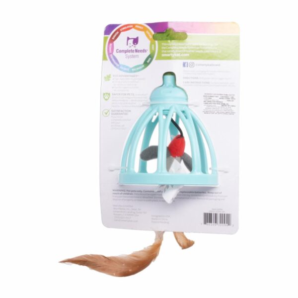 Juguete Para Gato Plástico Con Plumas SMARTYKAT Mediano - Imagen 2