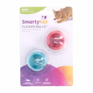 Juguete Para Gato Bolas De Luces SMARTYKAT X2 Uds