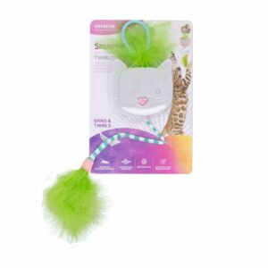 Juguete Para Gato Eléctrico Giratorio SMARTYKAT Mediano