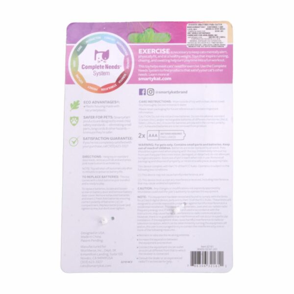 Juguete Para Gato Eléctrico Giratorio SMARTYKAT Mediano - Imagen 2