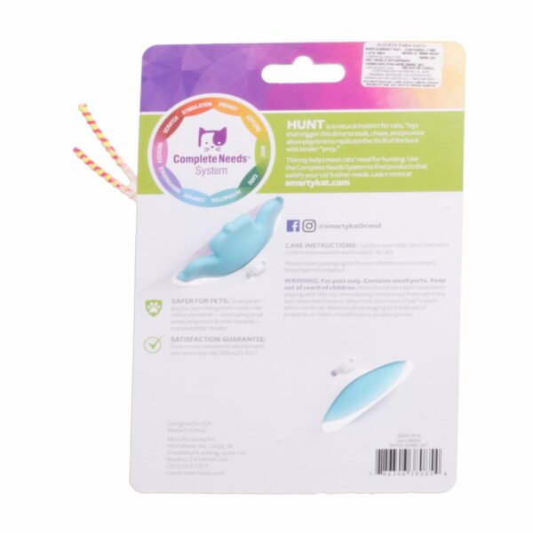 Juguete Para Gato Con Plumas Y Ventosa Para Ventana SMARTYKAT Mediano - Imagen 2