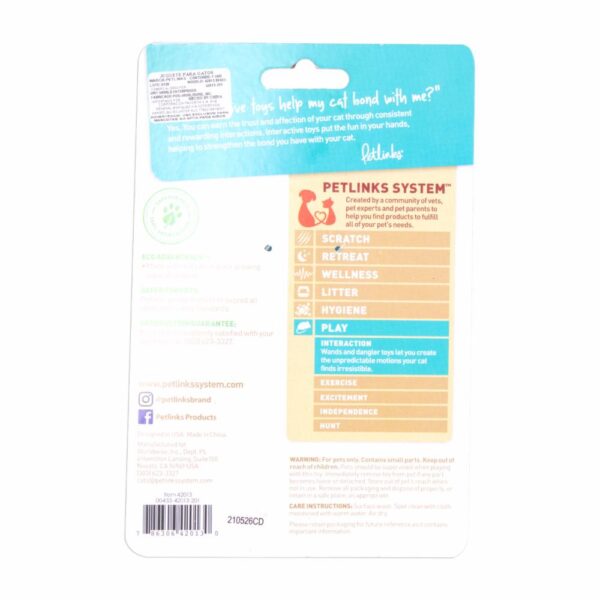 Juguete Para Gato Bolita Textil PETLINKS Mediano - Imagen 2