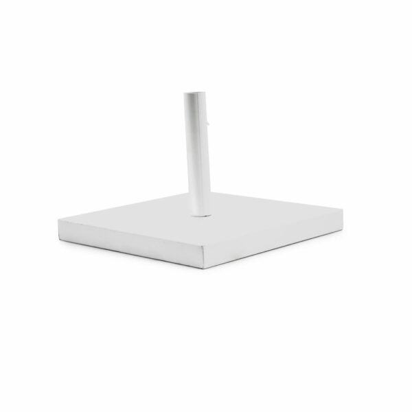 Base De Metálica Parasol Cuadrada N3 Blanco ARTE VALLE Unidad