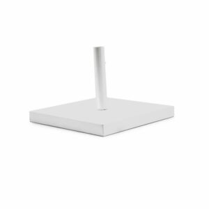 Base De Metálica Parasol Cuadrada N3 Blanco ARTE VALLE Unidad
