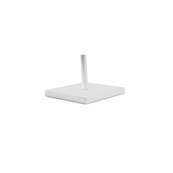 Base De Metálica Parasol Cuadrada N3 Blanco ARTE VALLE Unidad