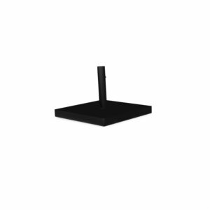 Base De Metálica Parasol Cuadrada N3 Negro ARTE VALLE Unidad