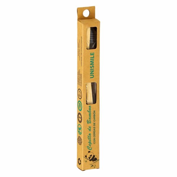 Cepillo Dental De Bamboo Mango Plano UNISMILE 1 U