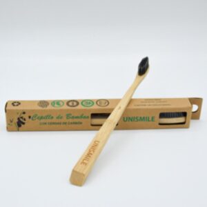 Cepillo Dental De Bamboo Mango Plano UNISMILE 1 U