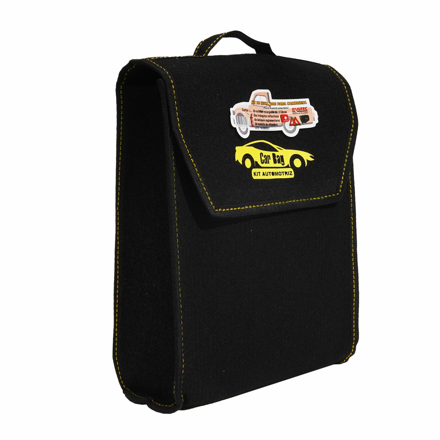Kit Automotriz De Alfombra Con Extintor De 3 Libras Para Camioneta FENIX SHOP Unidad
