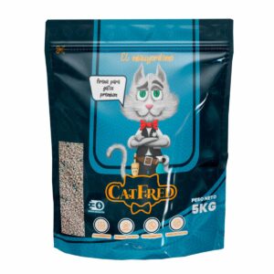 Arena Para Gatos Premium Libre De Polvo CATFRED 5 Kg