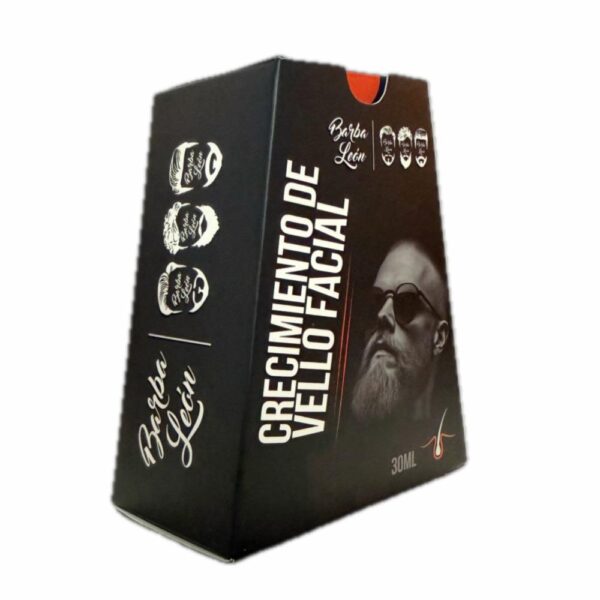 Aceite Para Barba Estimulador De Crecimiento Roll On BARBA LEÓN 30 Ml - Imagen 5