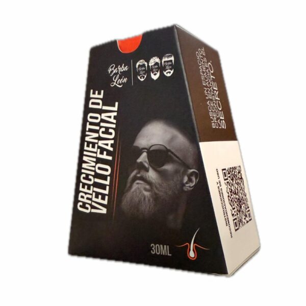 Aceite Para Barba Estimulador De Crecimiento Roll On BARBA LEÓN 30 Ml - Imagen 2