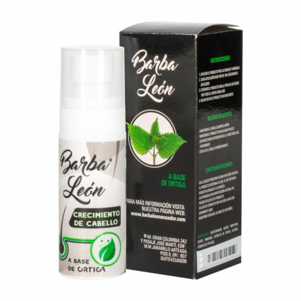 Tratamiento Tónico Crecimiento Cabello BARBA LEON 40 Ml