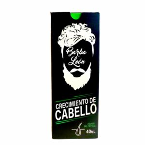 Tónico Capilar Para Crecimiento De Cabello BARBA LEÓN 40 Ml