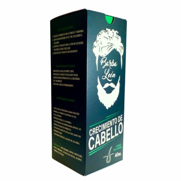 Tratamiento Tónico Crecimiento Cabello BARBA LEÓN 40 Ml - Imagen 3