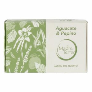 Jabón Natural Del Huerto Aguacate Con Pepino MADRE TERRA 100 G