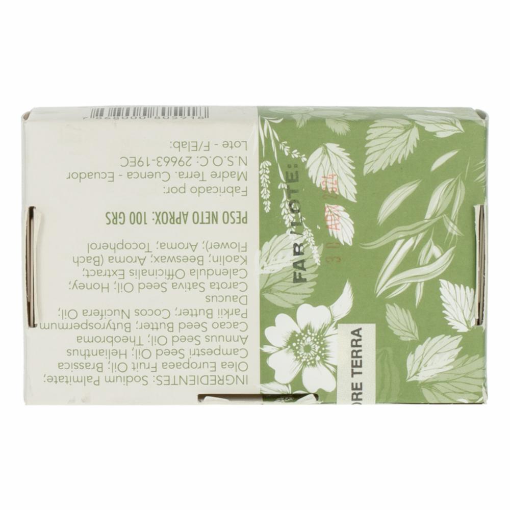 Jabón Natural Del Huerto Aguacate Con Pepino MADRE TERRA 100 G - Imagen 2