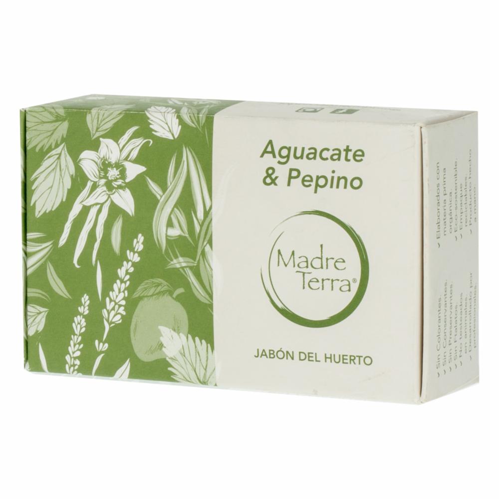 Jabón Natural Del Huerto Aguacate Con Pepino MADRE TERRA 100 G - Imagen 3