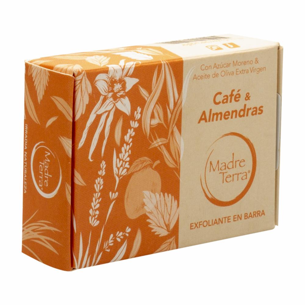 Exfoliante Natural Barra Café Y Aceite De Almendras MADRE TERRA 100 G - Imagen 5