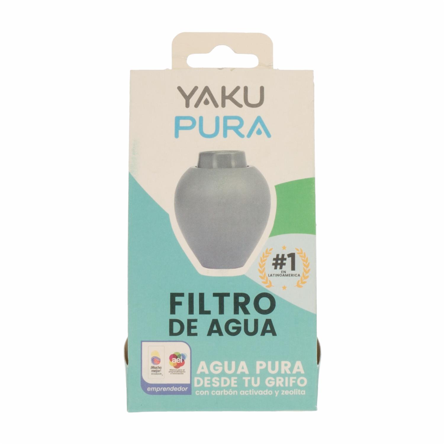 Filtro De Agua Para Grifo Gris YAKUPURA 12 X 6 CM - Imagen 3